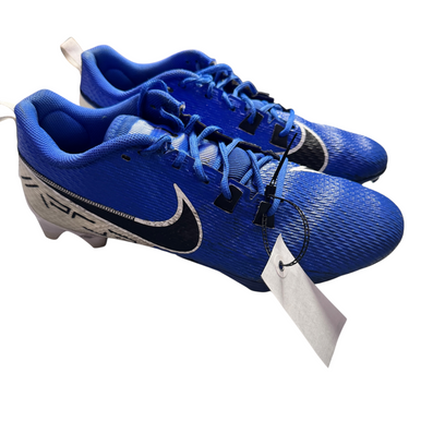 Used Nike VAPOR Adult FB Cleats Royal Blue And White Senior 12 11375-S000365518