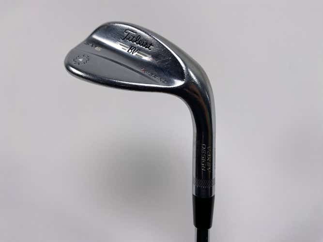 Titleist Vokey SM6 Tour Chrome Lob Wedge LW 58* 12 Bounce Wedge Steel Mens RH