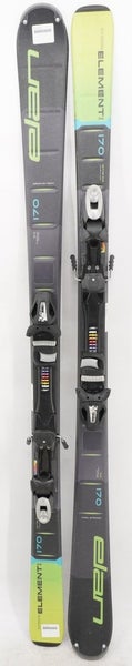 Elan Element Adult Skis with Bindings - 170 cm Used