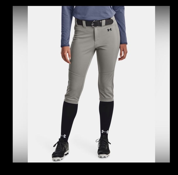 Gray Women's Medium Adult Under Armour Game Pants (New)