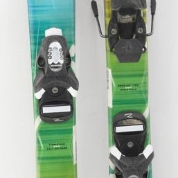 Axis Luna Kids Skis with Bindings - 110 cm Used