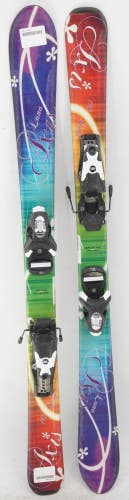 Axis Luna Kids Skis with Bindings - 110 cm Used