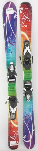 Axis Luna Kids Skis with Bindings - 110 cm Used