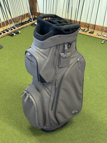 TaylorMade Signature Cart Golf Bag Brown W Rainhood