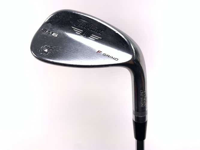 Titleist Vokey SM6 Tour Chrome Sand Wedge SW 54* 14 Bounce F-Grind RH