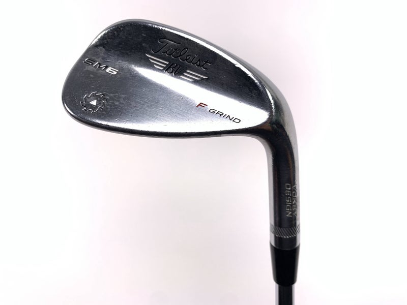 Titleist Vokey SM6 Tour Chrome Sand Wedge SW 54* 14 Bounce F-Grind RH