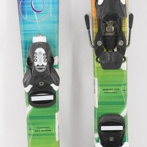 Axis Luna Kids Skis with Bindings - 100 cm Used