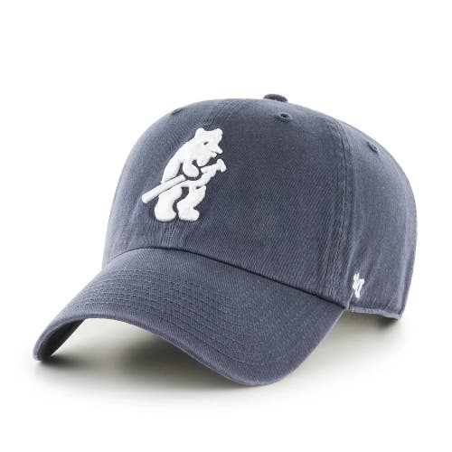 Chicago Cubs 47 Brand MLB Clean Up Adjustable Strapback Cooperstown logo