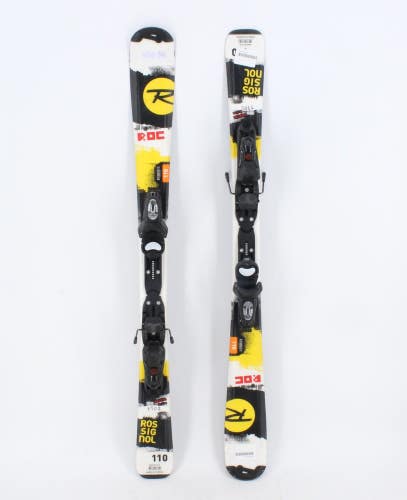 Rossignol Roc Kids Skis with Bindings - 110 cm Used