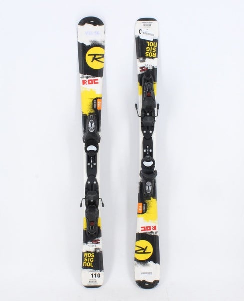 Rossignol Roc Kids Skis with Bindings - 110 cm Used