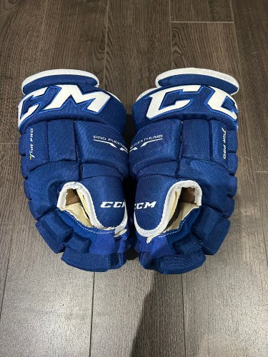 CCM TACK 4 ROLL PRO SIZE 13" BLUE
