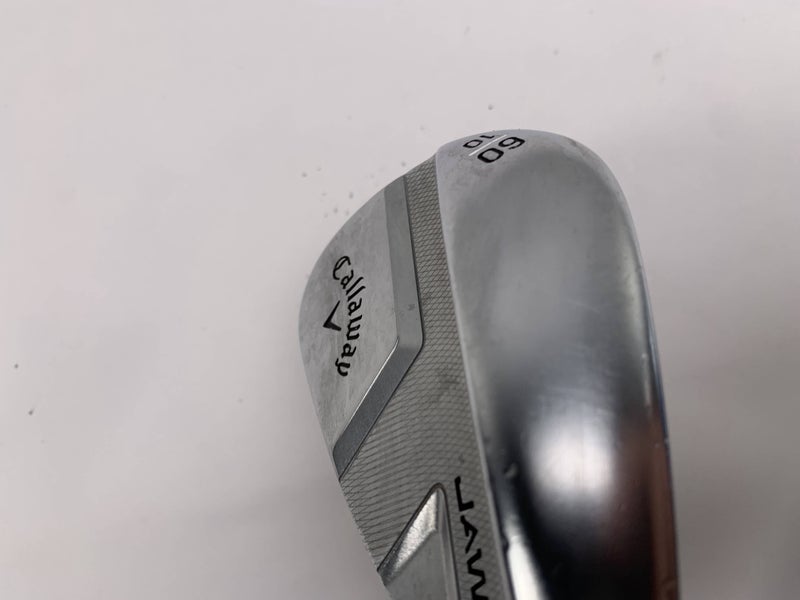 Callaway Jaws Full Toe Raw Face Chrome Lob Wedge LW 60* 10 DG Tour Issue 115g RH
