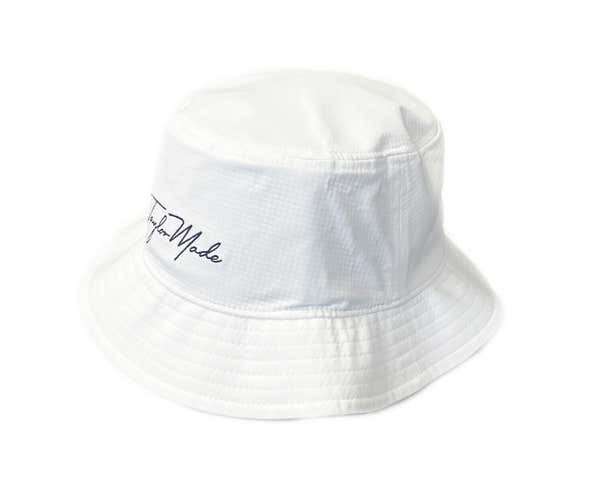 NEW TaylorMade Radar White Small/Medium Bucket Golf Hat/Cap