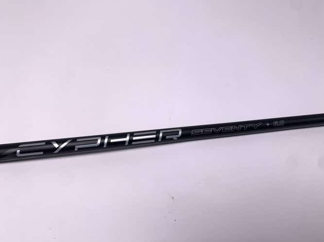 Project X Cypher Seventy 6.0 70g Stiff Graphite Hybrid Shaft 38.25" Pull 0.370
