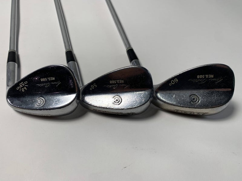 Cleveland 588 Chrome Wedge Set 53* 56* 60* Wedge Steel Mens RH