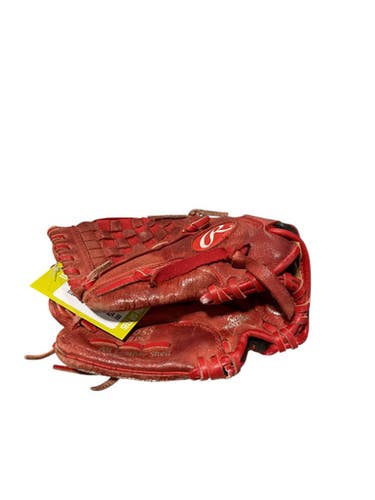 Used Rawlings HIGHLIGHT SERIES GLOVE BB/SB Glove LH Throw Red 10 1/2" 11834-S000039802