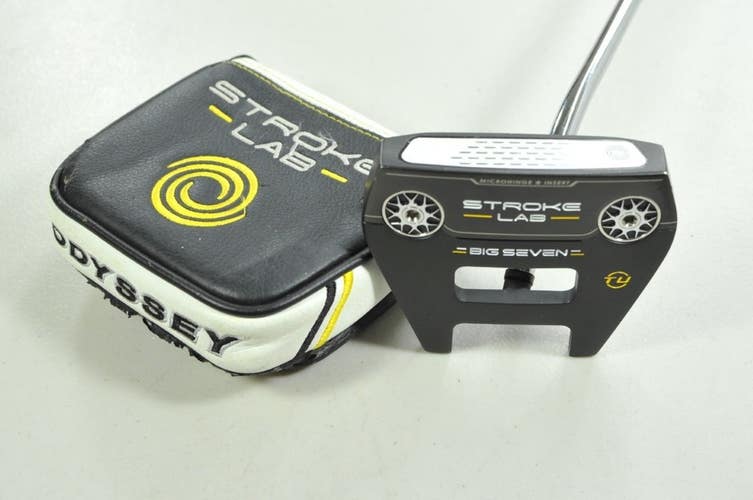 Odyssey Stroke Lab Big Seven TU Toe Up 38" Putter RH Stroke Lab Steel # 201671