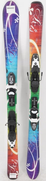 Axis Luna Kids Skis with Bindings - 120 cm Used