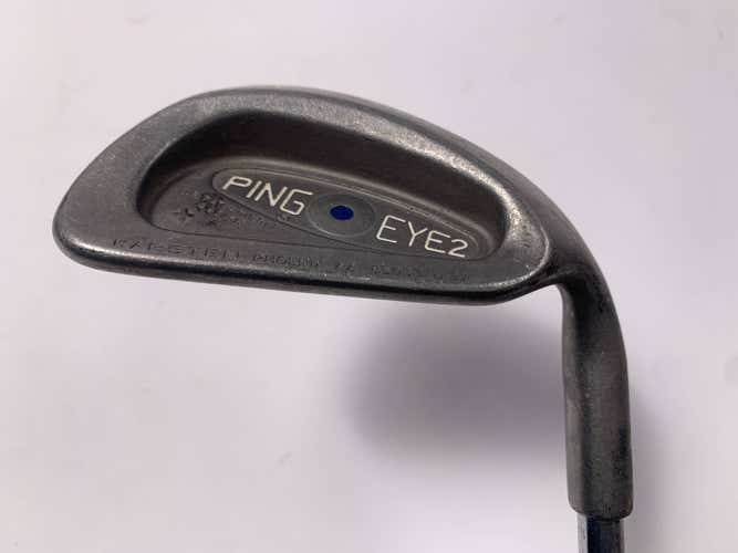 Ping Eye 2 Sand Wedge SW Blue Dot 1* Up Karsten MicroTaper Wedge Steel Mens RH