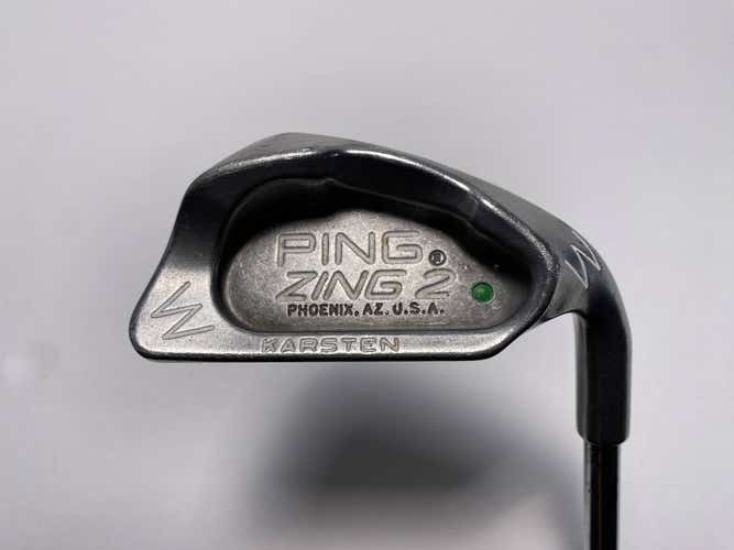 Ping Zing 2 Pitching Wedge PW Green Dot 2* Up Karsten JZ Regular Steel Mens RH