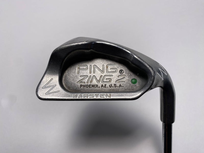Ping Zing 2 Pitching Wedge PW Green Dot 2* Up Karsten JZ Regular Steel Mens RH