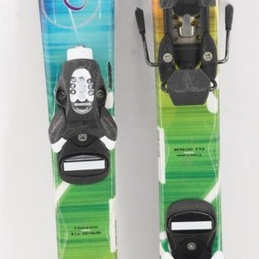 Axis Luna Kids Skis with Bindings - 100 cm Used
