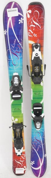 Axis Luna Kids Skis with Bindings - 100 cm Used
