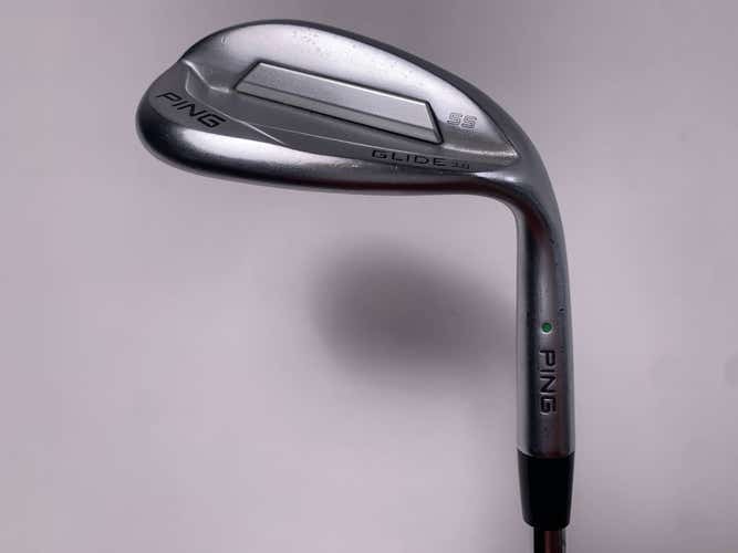 Ping Glide 3.0 Sand Wedge SW 56* 12 Green Dot 2* Up AWT 2.0 Stiff Steel Mens RH