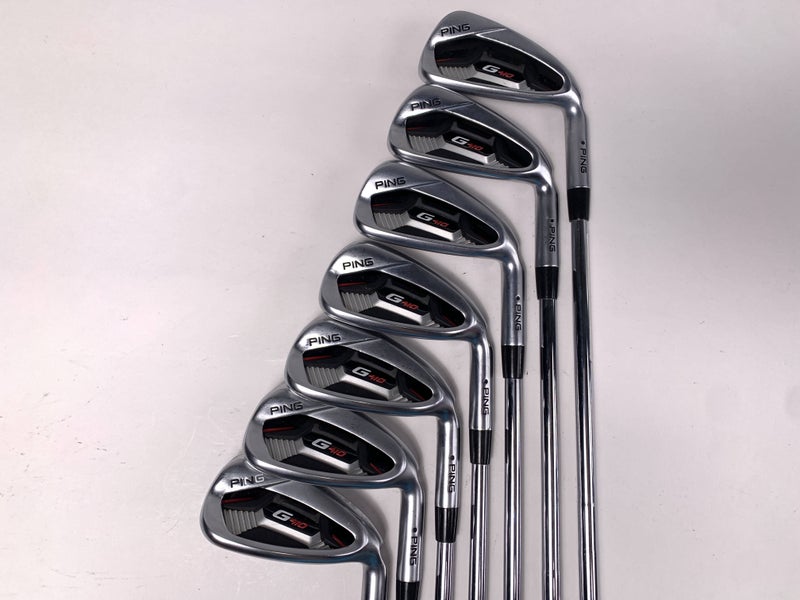 Ping G410 Iron Set 5-PW+GW Black Dot KBS Tour 120 120g Stiff RH +1/2''