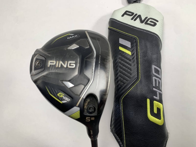 Ping G430 Max 5 Fairway Wood 18* Alta CB 65g Stiff Graphite Mens RH HC