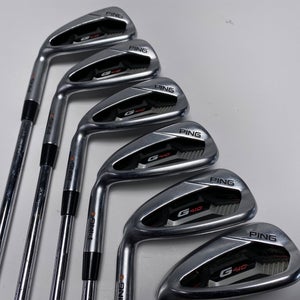 Ping G410 Iron Set 6-PW+SW Orange Dot 2* Flat CFS Distance Regular LH -2''
