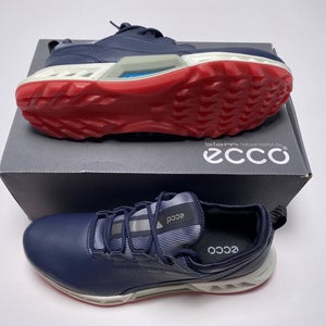 Ecco Womens Golf Biom C4 Golf Shoes Blue Women's SZ 9 (130903 01038)