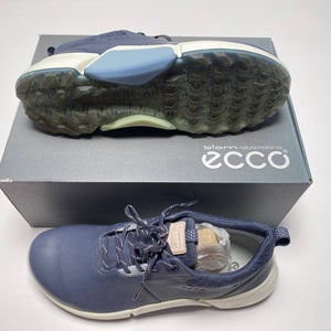 Ecco Womens Golf Biom H4 Golf Shoes Blue Women's SZ 8 (108203 01415)