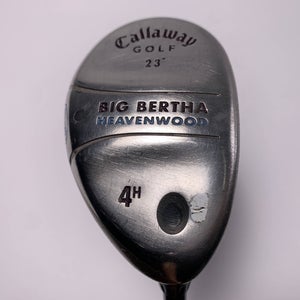 Callaway Big Bertha Heavenwood 4 Hybrid 23* Big Bertha Gems 55 55g Ladies RH