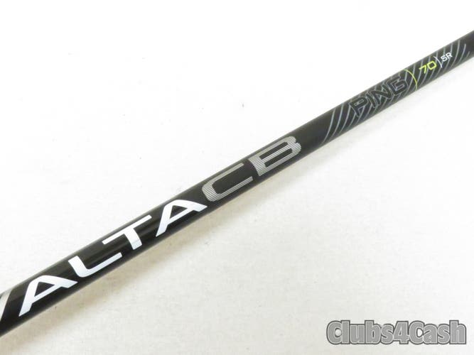 Alta CB 70 Black SR-Flex SENIOR Hybrid 3H Shaft +PING G425 G430 G440 Adapter