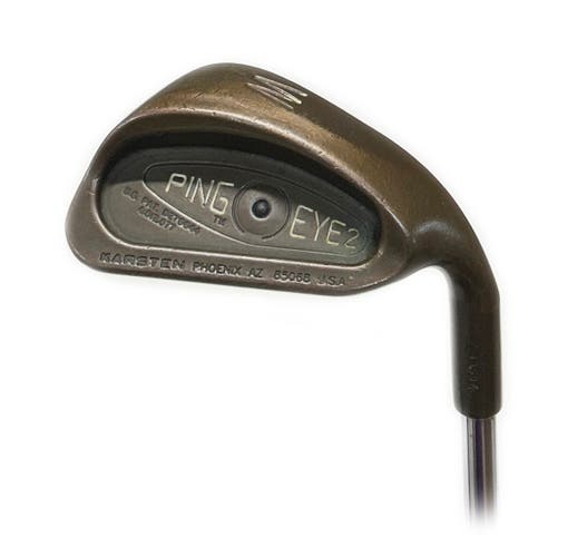 Ping Eye 2 BeCu Single Pitching Wedge Black Dot Steel Ping ZZ Lite Stiff Flex