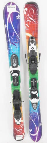 Axis Luna Kids Skis with Bindings - 100 cm Used