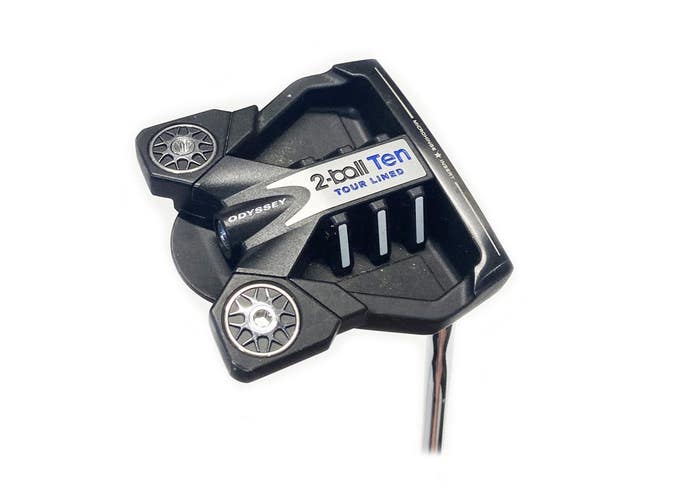 Odyssey 2-Ball Ten Tour Lined 35" Mallet Putter