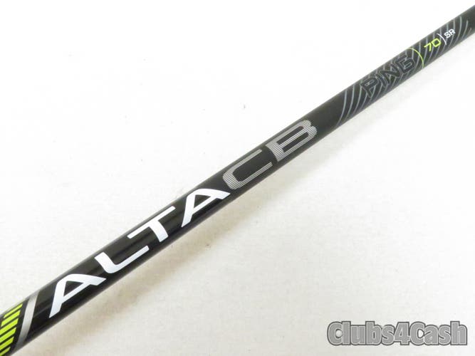 Alta CB 70 Black SR-Flex SENIOR Hybrid 4H Shaft +PING G425 G430 G440 Adapter