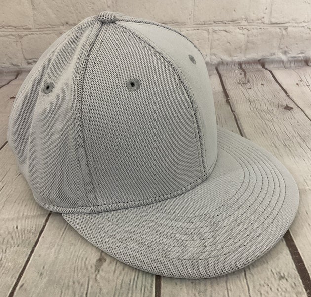 OC Sports TGS1930X Q3 100% Polyester Outdoor Fitted Hat Light Grey M/L