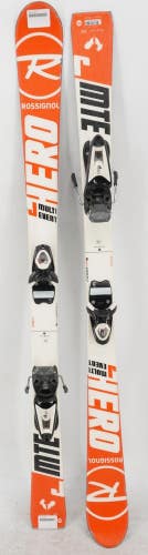 Rossignol Hero J Multi Event Junior Skis with Bindings - 130 cm Used