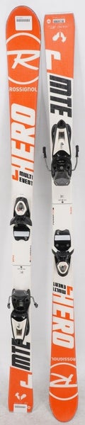Rossignol Hero J Multi Event Junior Skis with Bindings - 140 cm Used