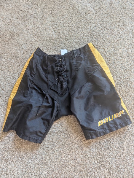 Black XL Bauer Team Pant Shell Pro Stock (Used)