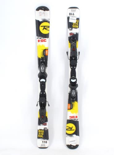 Rossignol Roc Kids Skis with Bindings - 110 cm Used