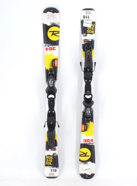 Rossignol Roc Kids Skis with Bindings - 110 cm Used