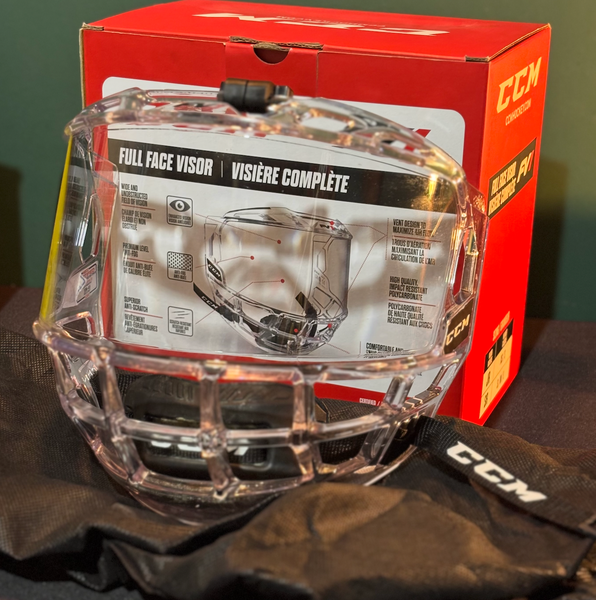 Senior Small CCM FV1 Full Face Visor (Used)