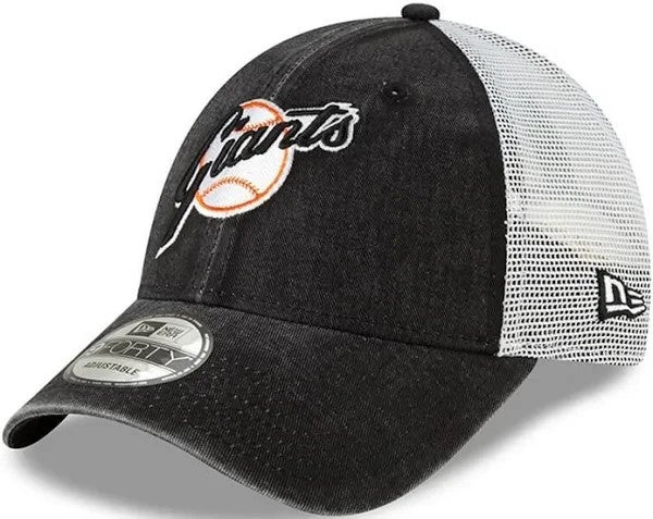 San Francisco Giants New Era 9forty Mesh MLB Adjustable Snapback Cooperstown Hat