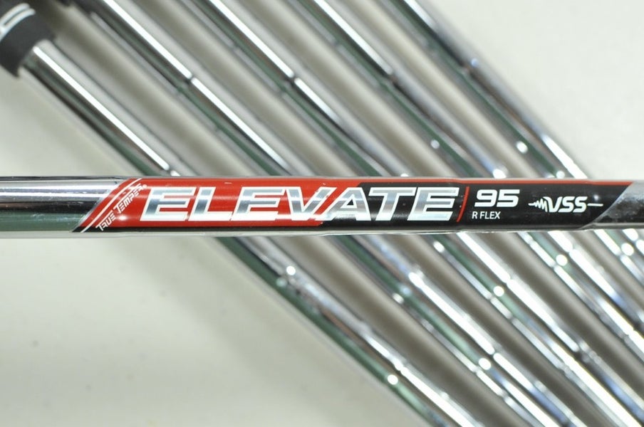 True Temper Elevate 95g Regular Flex VSS Iron Shaft Set .370" Steel 6pc # 200089