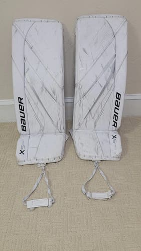 32" Bauer Vapor X5 Pro Goalie Leg Pads (Used)