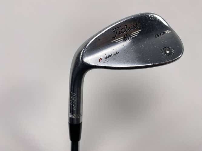 Titleist Vokey SM6 Tour Chrome Sand Wedge SW 54* 14 Bounce F-Grind Wedge LH